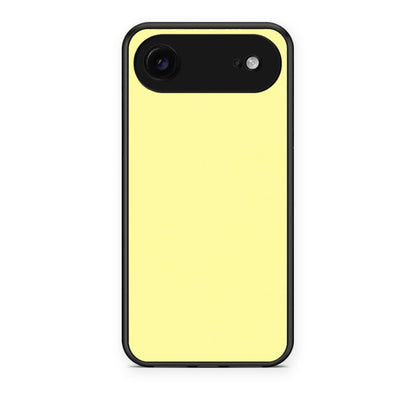 Θήκη iPhone 17 Air Butter Yellow από τη Smartfits με σχέδιο στο πίσω μέρος και μαύρο περίβλημα | iPhone 17 Air Butter Yellow case with colorful back and black bezels