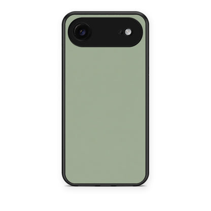Θήκη iPhone 17 Air Sage Green από τη Smartfits με σχέδιο στο πίσω μέρος και μαύρο περίβλημα | iPhone 17 Air Sage Green case with colorful back and black bezels