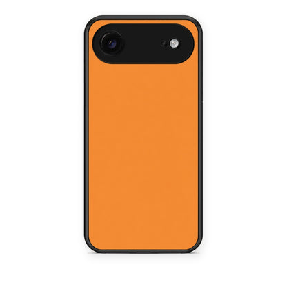 Θήκη iPhone 17 Air Tangerine Orange από τη Smartfits με σχέδιο στο πίσω μέρος και μαύρο περίβλημα | iPhone 17 Air Tangerine Orange case with colorful back and black bezels