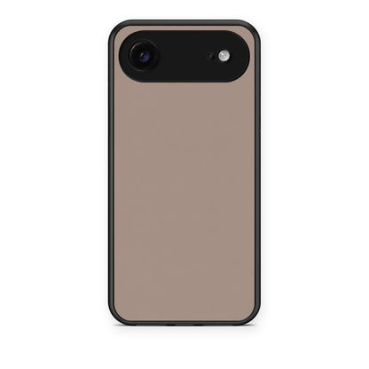 Θήκη iPhone 17 Air Warm Taupe από τη Smartfits με σχέδιο στο πίσω μέρος και μαύρο περίβλημα | iPhone 17 Air Warm Taupe case with colorful back and black bezels