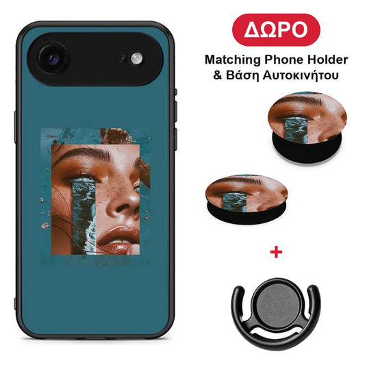 Cry An Ocean - iPhone 17 Air θήκη + Δώρο Phone Holder & Βάση Αυτοκινήτου