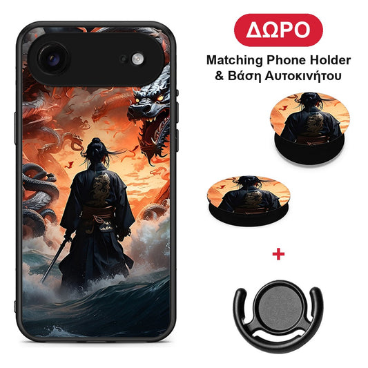 Dragons Fight - iPhone 17 Air θήκη + Δώρο Phone Holder & Βάση Αυτοκινήτου