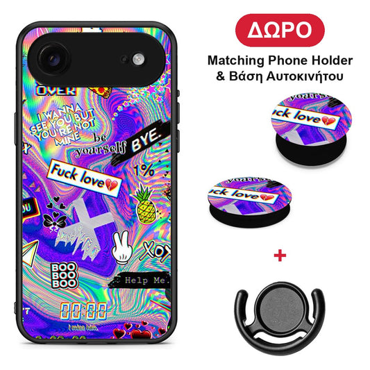 Game Over - iPhone 17 Air θήκη + Δώρο Phone Holder & Βάση Αυτοκινήτου