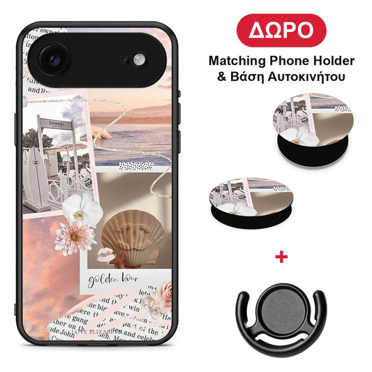 Golden Hour - iPhone 17 Air θήκη + Δώρο Phone Holder & Βάση Αυτοκινήτου