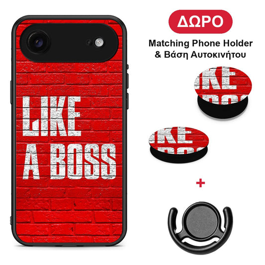 Like A Boss - iPhone 17 Air θήκη + Δώρο Phone Holder & Βάση Αυτοκινήτου