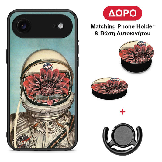 Nasa Bloom - iPhone 17 Air θήκη + Δώρο Phone Holder & Βάση Αυτοκινήτου