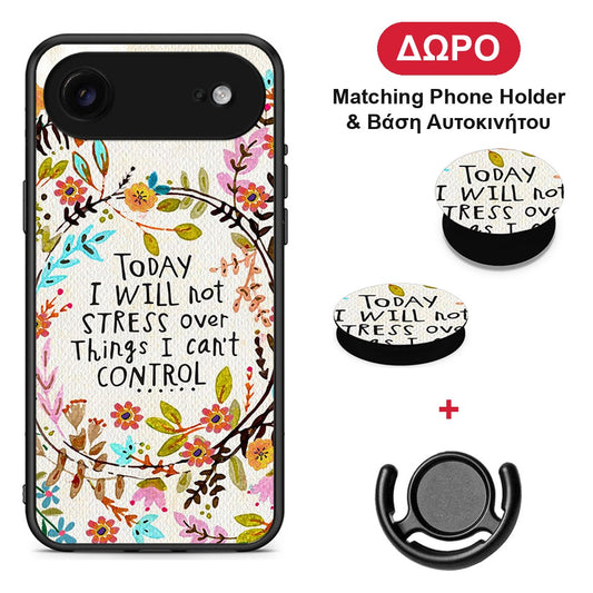 Stress Over - iPhone 17 Air θήκη + Δώρο Phone Holder & Βάση Αυτοκινήτου