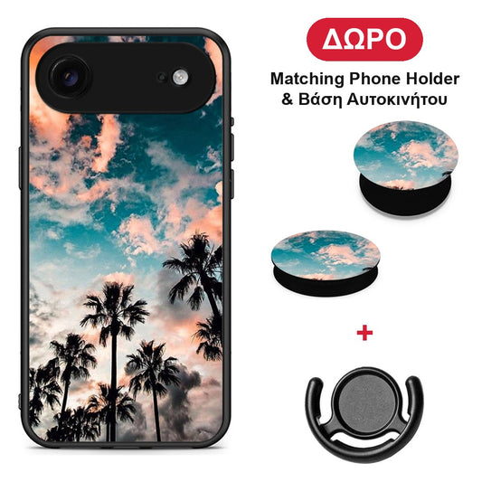 Summer Sky - iPhone 17 Air θήκη + Δώρο Phone Holder & Βάση Αυτοκινήτου