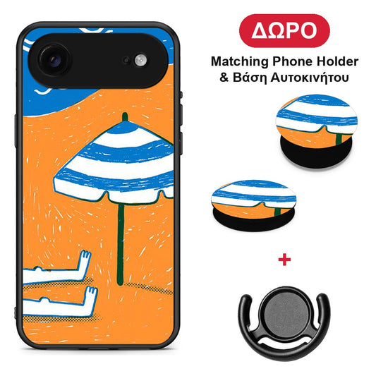 Summering - iPhone 17 Air θήκη + Δώρο Phone Holder & Βάση Αυτοκινήτου