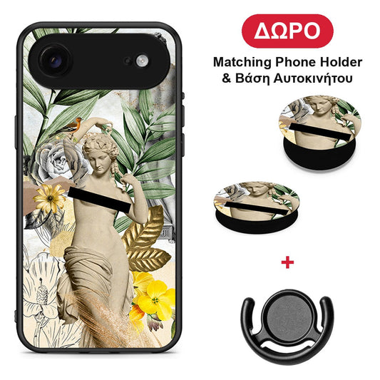 Woman Statue - iPhone 17 Air θήκη + Δώρο Phone Holder & Βάση Αυτοκινήτου