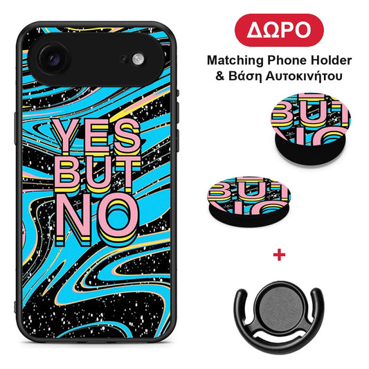 Yes But No - iPhone 17 Air θήκη + Δώρο Phone Holder & Βάση Αυτοκινήτου