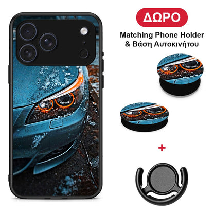 Bmw E60 - iPhone 17 Pro θήκη + Δώρο Phone Holder & Βάση Αυτοκινήτου