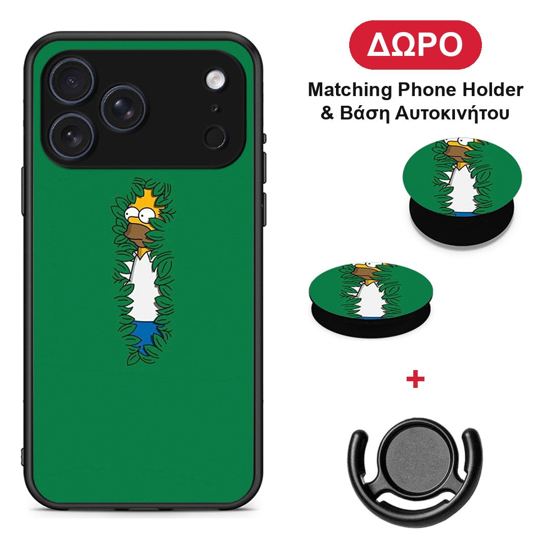 Bush Man - iPhone 17 Pro θήκη + Δώρο Phone Holder & Βάση Αυτοκινήτου