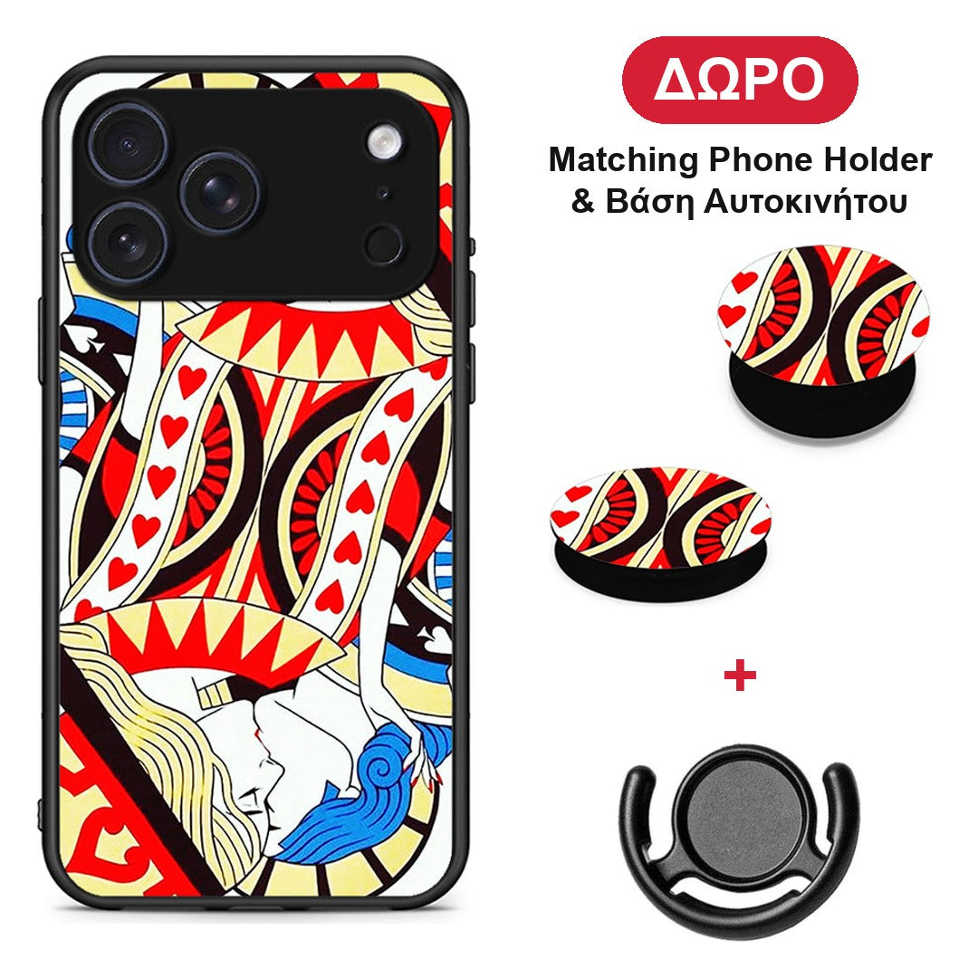Card Love - iPhone 17 Pro θήκη + Δώρο Phone Holder & Βάση Αυτοκινήτου