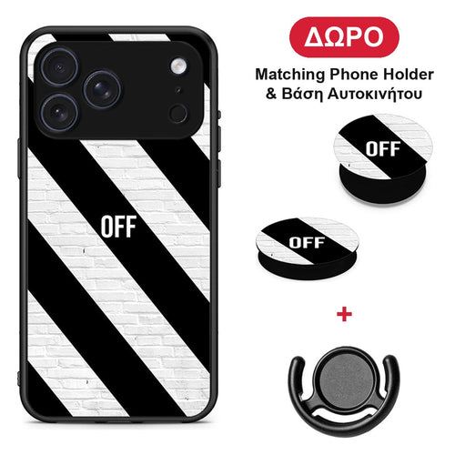 Get Off - iPhone 17 Pro θήκη + Δώρο Phone Holder & Βάση Αυτοκινήτου
