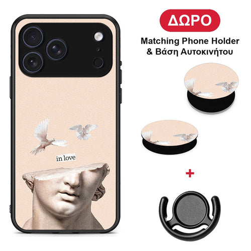 In Love - iPhone 17 Pro θήκη + Δώρο Phone Holder & Βάση Αυτοκινήτου