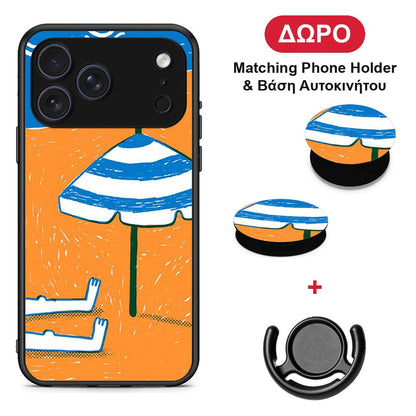 Summering - iPhone 17 Pro θήκη + Δώρο Phone Holder & Βάση Αυτοκινήτου