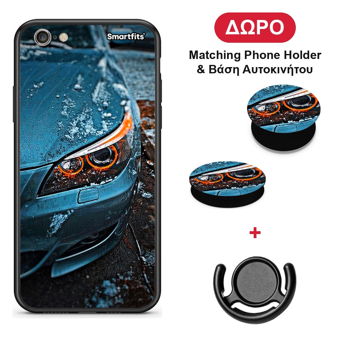 Bmw E60 - iPhone 6 / 6s θήκη + Δώρο Phone Holder & Βάση Αυτοκινήτου
