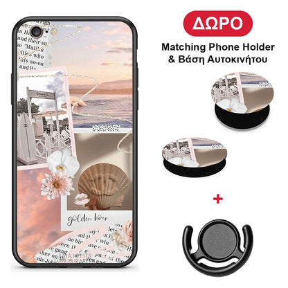 Golden Hour - iPhone 6 Plus / 6s Plus θήκη + Δώρο Phone Holder & Βάση Αυτοκινήτου