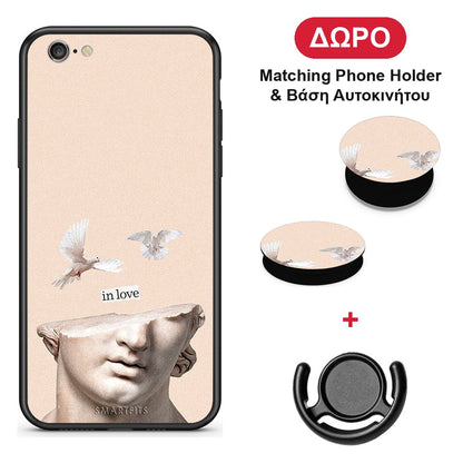In Love - iPhone 6 Plus / 6s Plus θήκη + Δώρο Phone Holder & Βάση Αυτοκινήτου