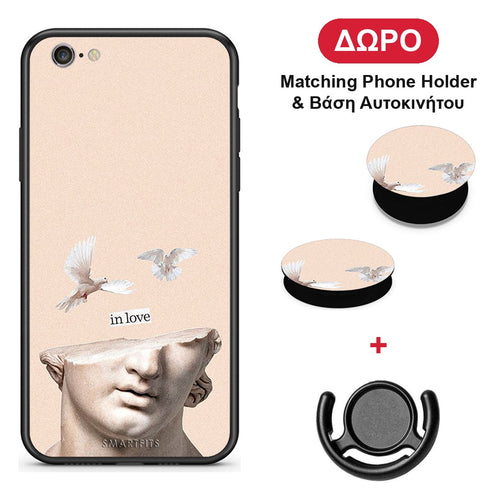 In Love - iPhone 6 Plus / 6s Plus θήκη + Δώρο Phone Holder & Βάση Αυτοκινήτου