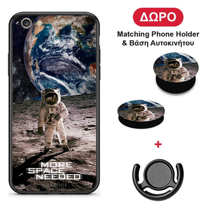 More Space - iPhone 6 Plus / 6s Plus θήκη + Δώρο Phone Holder & Βάση Αυτοκινήτου