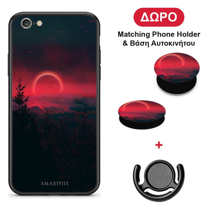 Tropic Sunset - iPhone 6 Plus / 6s Plus θήκη + Δώρο Phone Holder & Βάση Αυτοκινήτου