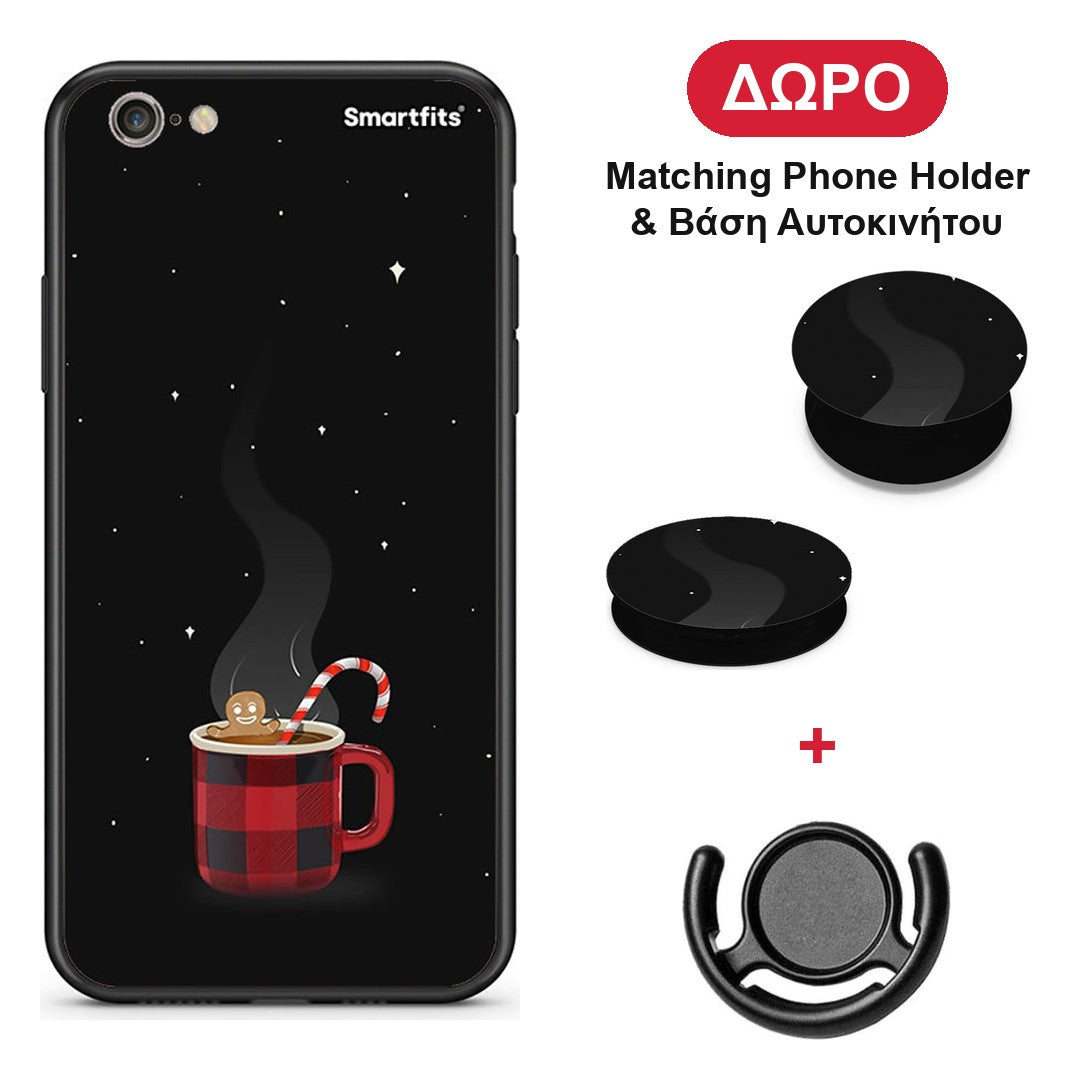 Xmas Bathing - iPhone 6 Plus / 6s Plus θήκη + Δώρο Phone Holder & Βάση Αυτοκινήτου