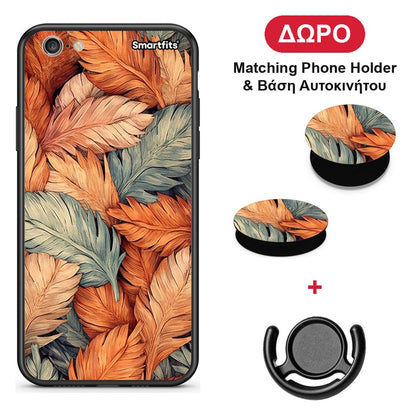 Autumn Leaves - iPhone 7 / 8 / SE 2020 θήκη + Δώρο Phone Holder & Βάση Αυτοκινήτου