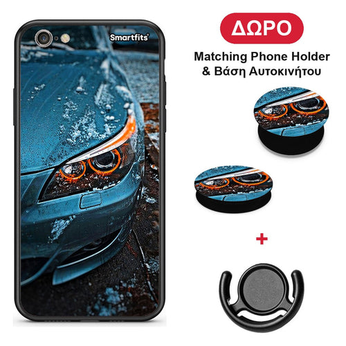 Bmw E60 - iPhone 7 / 8 / SE 2020 θήκη + Δώρο Phone Holder & Βάση Αυτοκινήτου