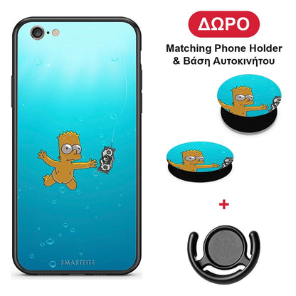 Chasing Money - iPhone 7 / 8 / SE 2020 θήκη + Δώρο Phone Holder & Βάση Αυτοκινήτου