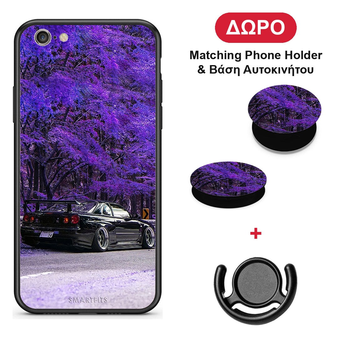 Super Car - iPhone 7 / 8 / SE 2020 θήκη + Δώρο Phone Holder & Βάση Αυτοκινήτου