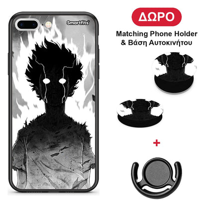 Anime Boy - iPhone 7 Plus / 8 Plus θήκη + Δώρο Phone Holder & Βάση Αυτοκινήτου