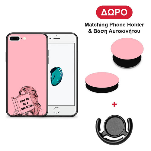Bad Bitch - iPhone 7 Plus / 8 Plus θήκη + Δώρο Phone Holder & Βάση Αυτοκινήτου