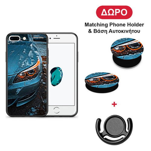 Bmw E60 - iPhone 7 Plus / 8 Plus θήκη + Δώρο Phone Holder & Βάση Αυτοκινήτου