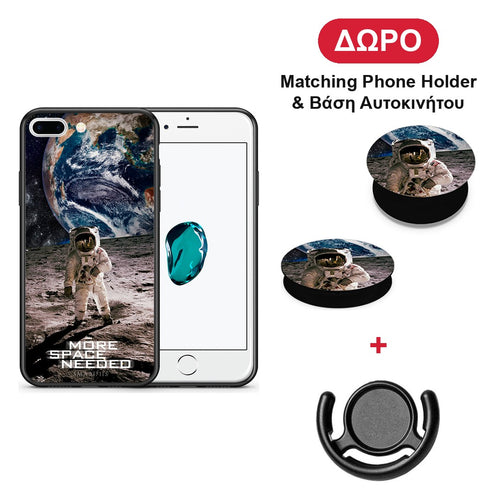 More Space - iPhone 7 Plus / 8 Plus θήκη + Δώρο Phone Holder & Βάση Αυτοκινήτου
