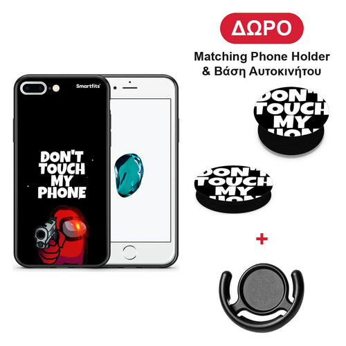My Phone - iPhone 7 Plus / 8 Plus θήκη + Δώρο Phone Holder & Βάση Αυτοκινήτου