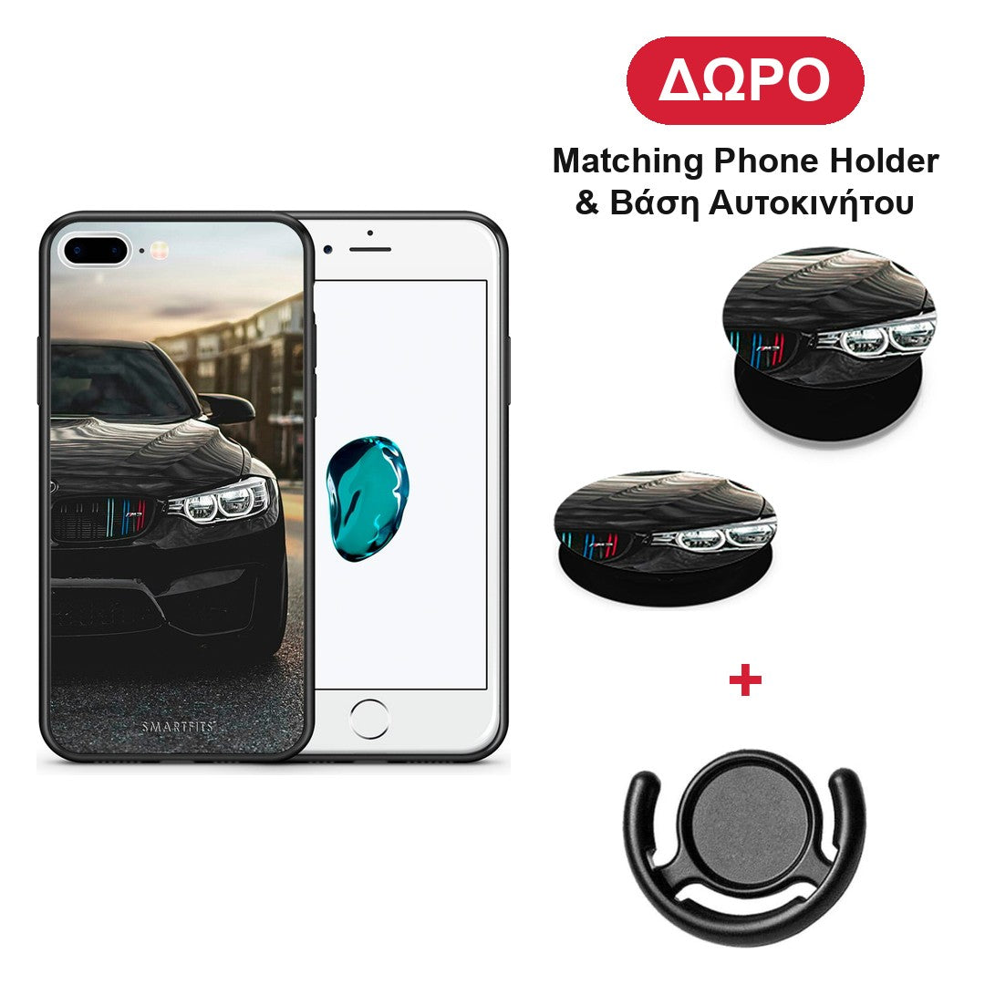 Racing M3 - iPhone 7 Plus / 8 Plus θήκη + Δώρο Phone Holder & Βάση Αυτοκινήτου