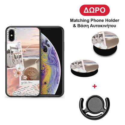 Golden Hour - iPhone X / Xs θήκη + Δώρο Phone Holder & Βάση Αυτοκινήτου