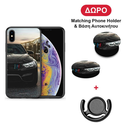 Racing M3 - iPhone X / Xs θήκη + Δώρο Phone Holder & Βάση Αυτοκινήτου