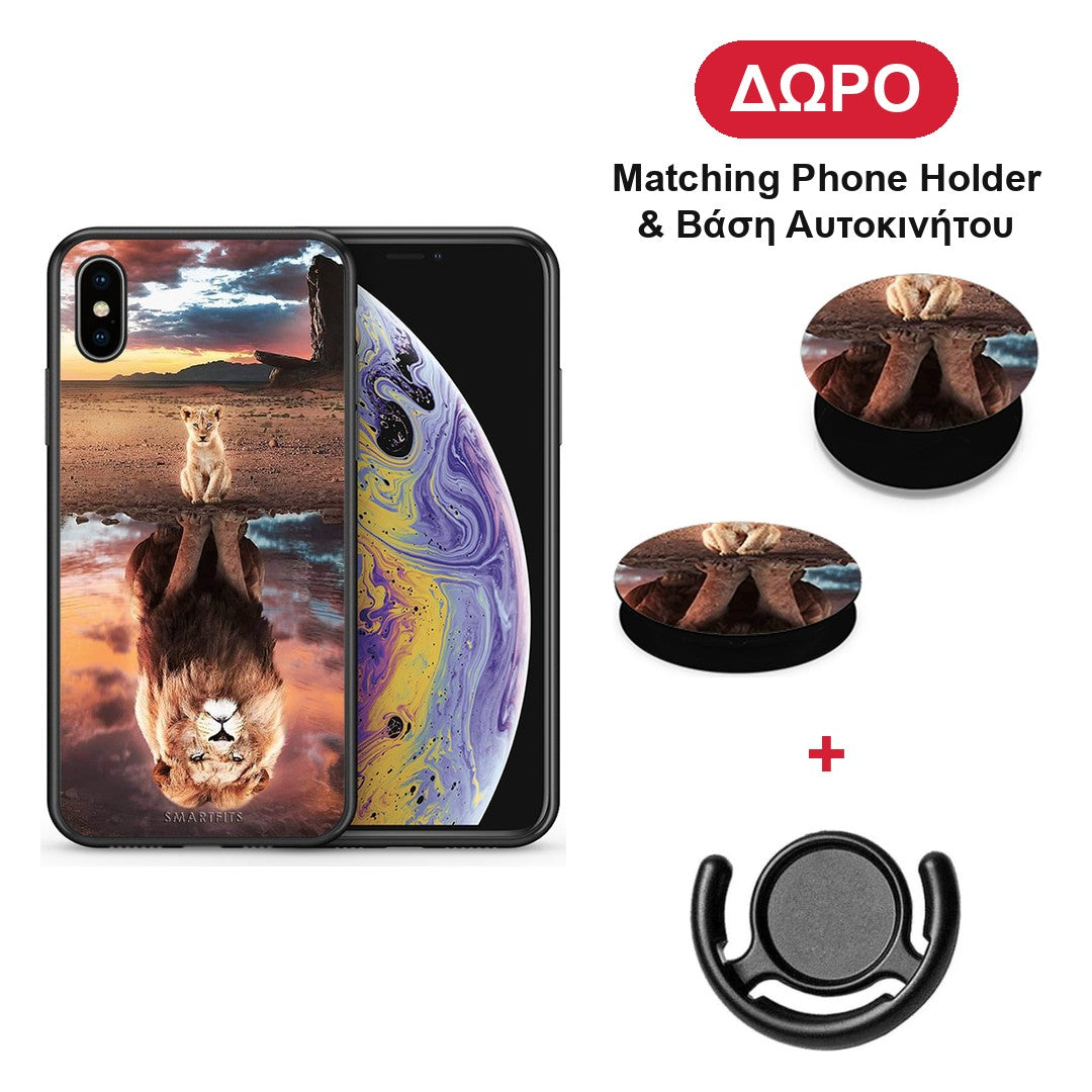 Sunset Dreams - iPhone X / Xs θήκη + Δώρο Phone Holder & Βάση Αυτοκινήτου