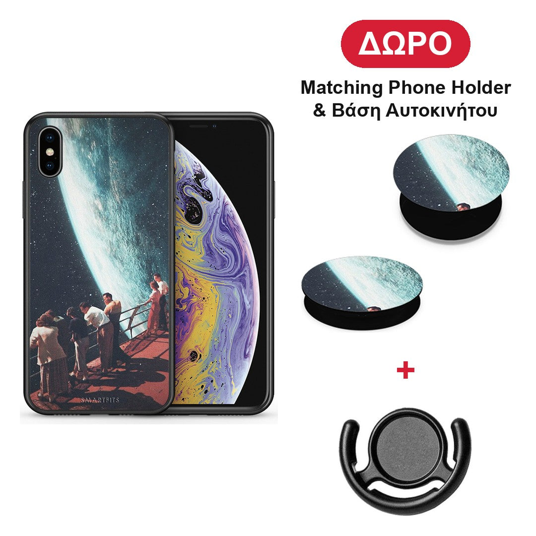 Surreal View - iPhone X / Xs θήκη + Δώρο Phone Holder & Βάση Αυτοκινήτου