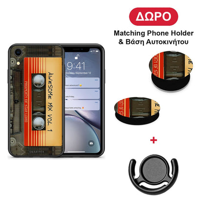 Awesome Mix - iPhone XR θήκη + Δώρο Phone Holder & Βάση Αυτοκινήτου