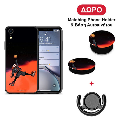 Basketball Hero - iPhone XR θήκη + Δώρο Phone Holder & Βάση Αυτοκινήτου
