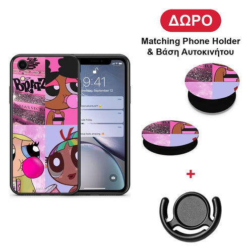 Bubble Girls - iPhone XR θήκη + Δώρο Phone Holder & Βάση Αυτοκινήτου