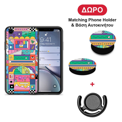 Bubbles Soap - iPhone XR θήκη + Δώρο Phone Holder & Βάση Αυτοκινήτου