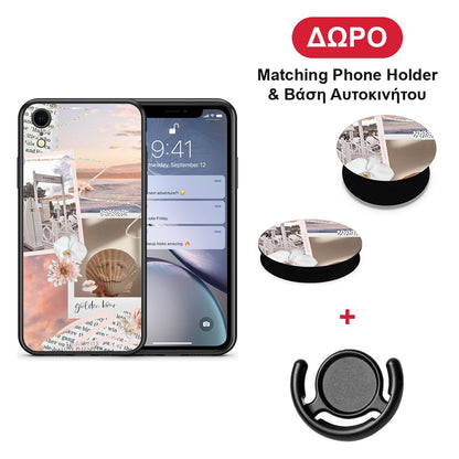 Golden Hour - iPhone XR θήκη + Δώρο Phone Holder & Βάση Αυτοκινήτου