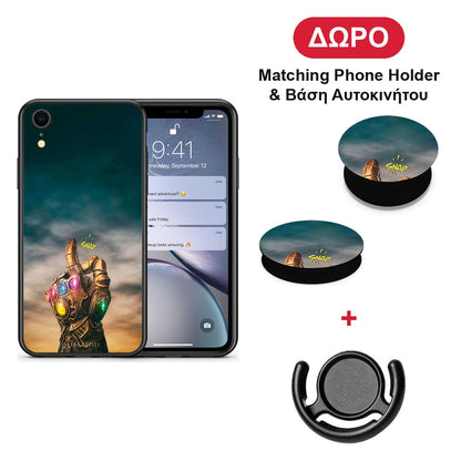 Infinity Snap - iPhone XR θήκη + Δώρο Phone Holder & Βάση Αυτοκινήτου