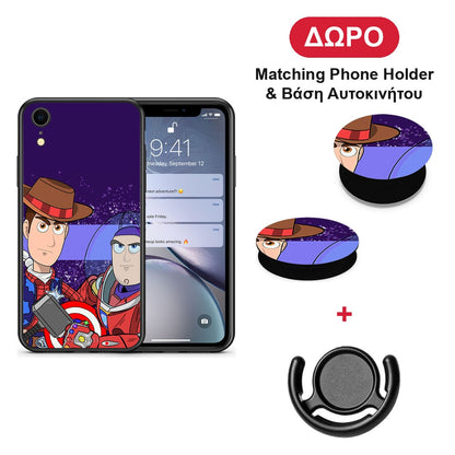 Infinity Story - iPhone XR θήκη + Δώρο Phone Holder & Βάση Αυτοκινήτου