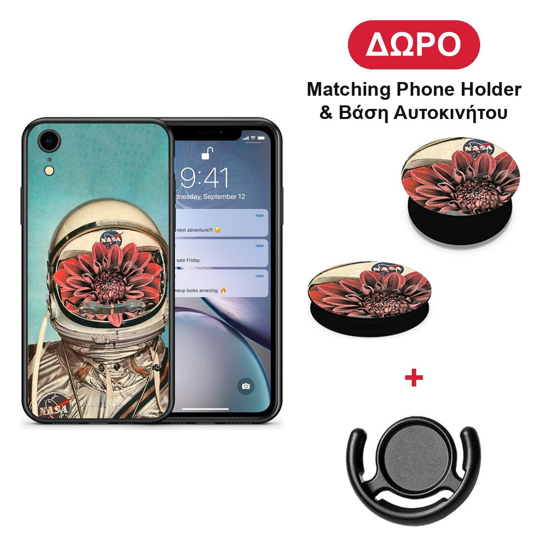 Nasa Bloom - iPhone XR θήκη + Δώρο Phone Holder & Βάση Αυτοκινήτου